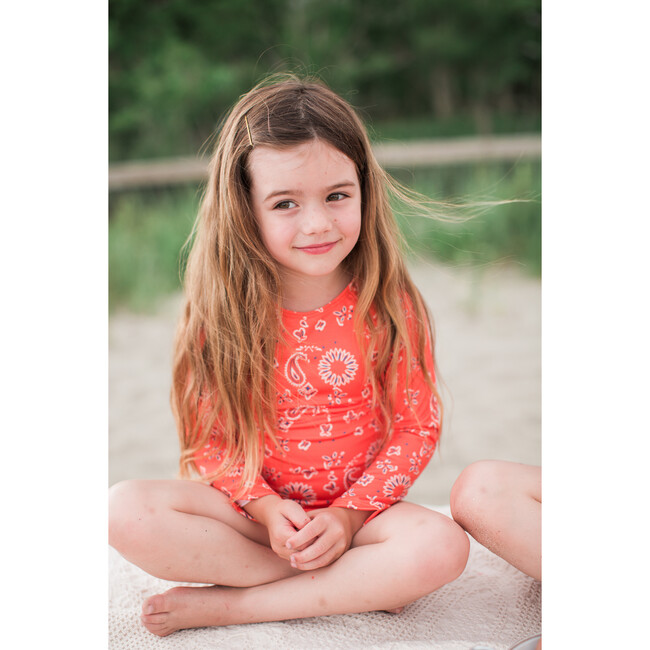 Rashguard One Piece, Red Bandana