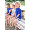 Drawstring Trunks, Blue Bandana - Swim Trunks - 5