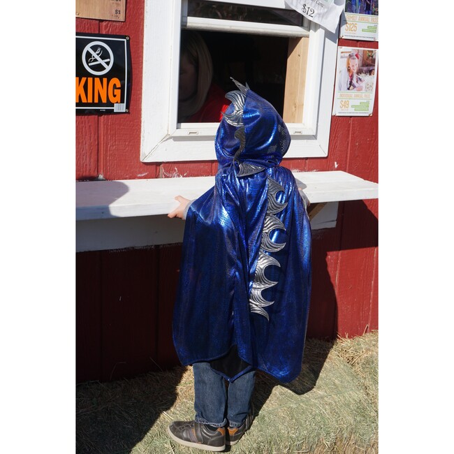 Blue Dragon Cloak - Costume Accessories - 2