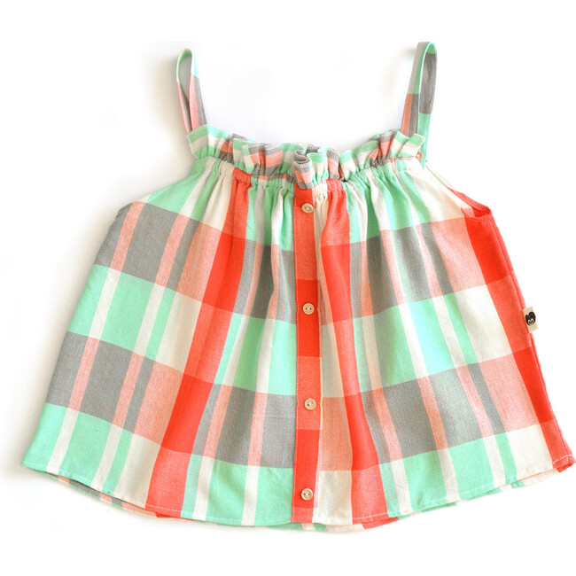 Celia Women Top, Salmon Menta