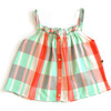 Celia Women Top, Salmon Menta - Blouses - 1 - thumbnail