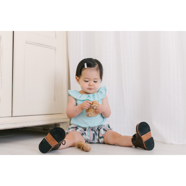 Lori Baby Bubble Romper, Rosa Menta - Onesies - 6
