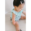 Lori Baby Bubble Romper, Rosa Menta - Onesies - 7