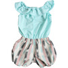 Lori Baby Bubble Romper, Rosa Menta - Onesies - 8