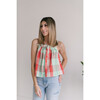 Celia Women Top, Salmon Menta - Blouses - 7