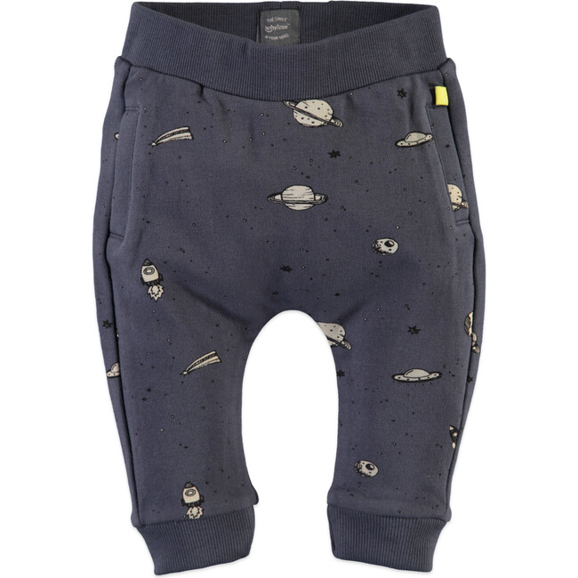 Planets Sweatpants, Smokey Blue - Sweatpants - 1