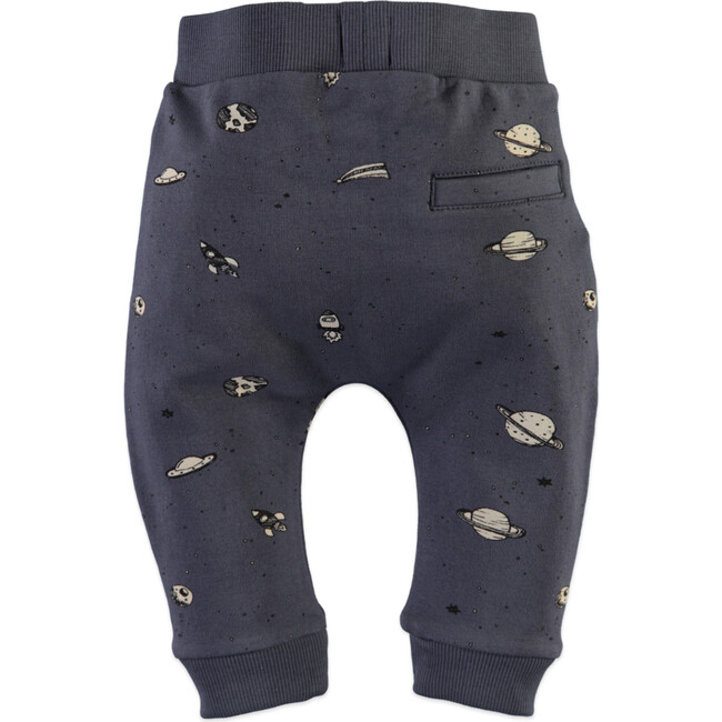 Planets Sweatpants, Smokey Blue - Sweatpants - 2