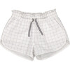 Colombe Short, Charcoal Squares - Shorts - 1 - thumbnail