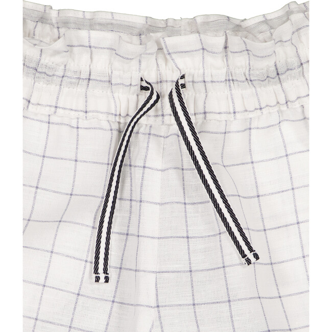 Colombe Short, Charcoal Squares - Shorts - 2