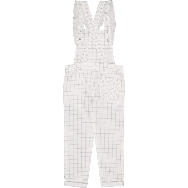 Georgette Overall, Charcoal Squares - Overalls - 3