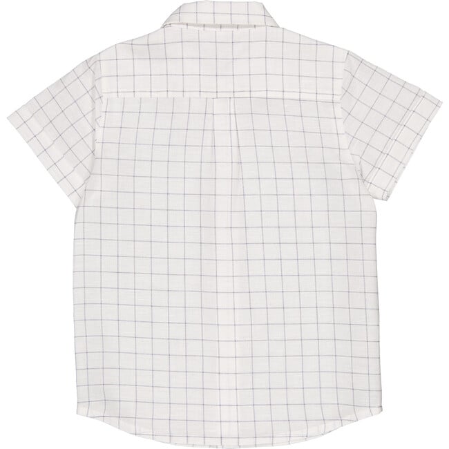 Barthelemy Shirt, Charcoal Squares