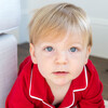 Footless Pajama Onesie, Red - Onesies - 3