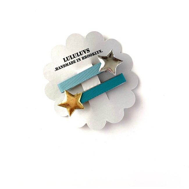 Star Clips, Teal
