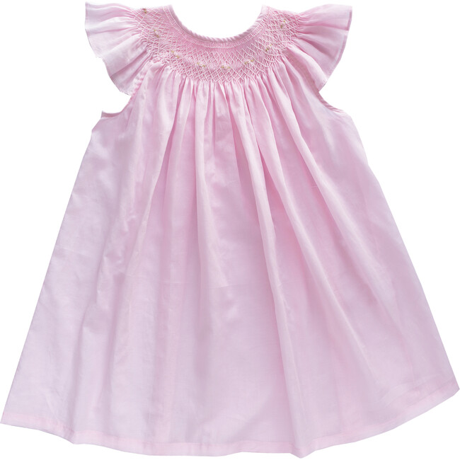 Alba Embroidered Dress, Pink