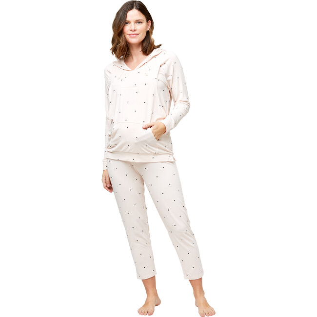 Women's Simone Hoodie, Dots