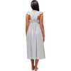 Women's Harper Smocked During + After Dress, Microstripe - Dresses - 4