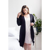 Women's Second Skin Robe, Black - Robes - 4