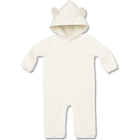 Bear Suit in Cream - Rompers - 1