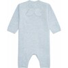 Ariel Cashmere Romper in Blue - Rompers - 1 - thumbnail