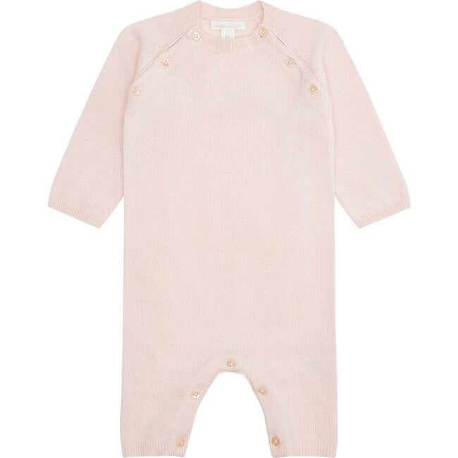 Ariel Cashmere Romper in Pink - Rompers - 2