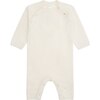 Ariel Cashmere Romper in Ivory - Rompers - 2 - thumbnail
