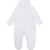 Angel Wing Print Sleepsuit with Mittens in Pink - Onesies - 1 - thumbnail