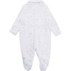 Angel Wing Print Sleepsuit with Mittens in Pink - Onesies - 2