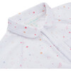 Angel Wing Print Sleepsuit with Mittens in Pink - Onesies - 3 - thumbnail