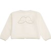 Briony Angel Wing Cardigan in Ivory - Sweaters - 1 - thumbnail