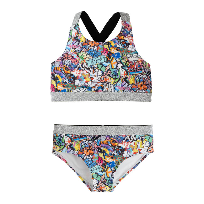Kara Two Piece Bikini, Graffiti