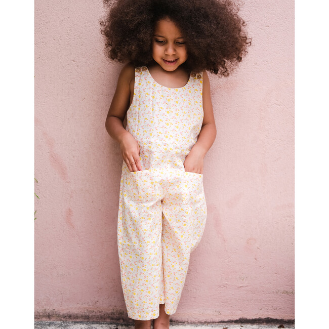 Organic Cotton Jumpsuit, Florals