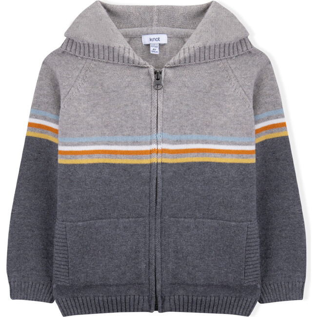 Knitted Edward Coat, Multi - Sweaters - 1