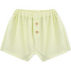 Baby Eric Shorts, Yellow Green - Shorts - 1 - thumbnail