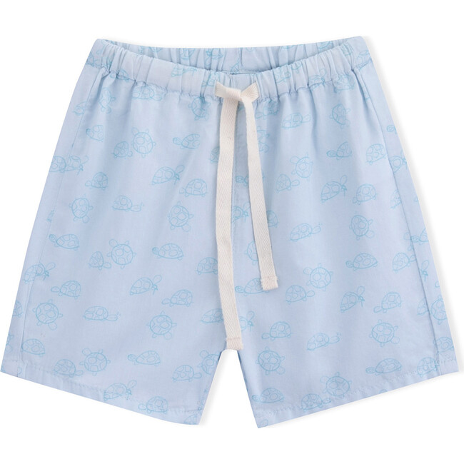 Baby Turtle Shorts, Light Blue