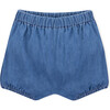 Baby Denim Flynn Shorts, Blue - Shorts - 1 - thumbnail