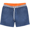Swim Shorts, Blue - Swim Trunks - 1 - thumbnail