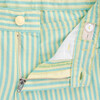 Eddie Twill Shorts, Green Stripe - Shorts - 3