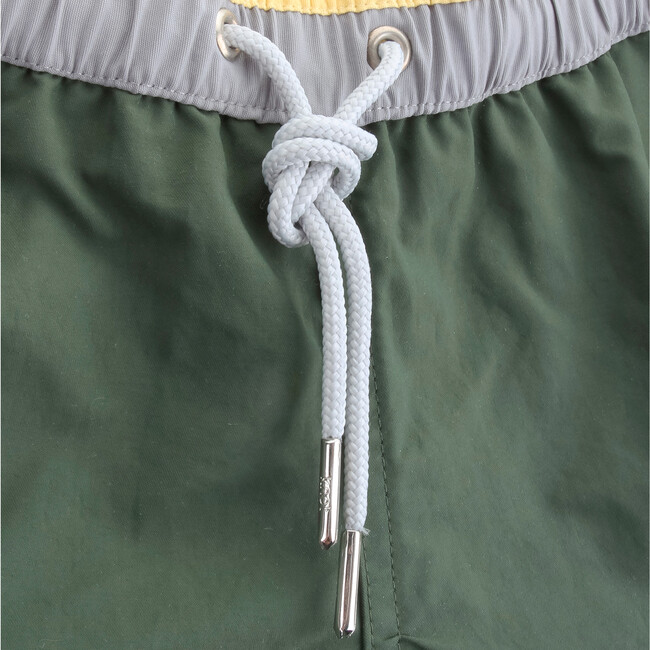 Swim Shorts, Army Green - Swim Trunks - 2