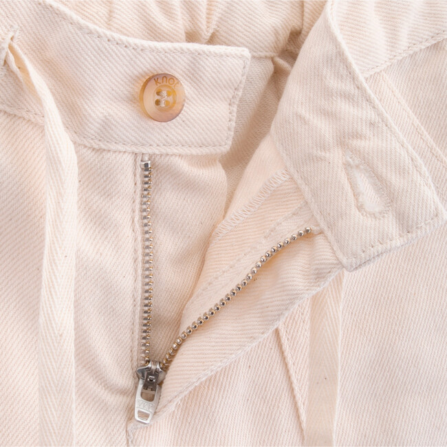 Twill Kevin Shorts, Cream - Shorts - 3