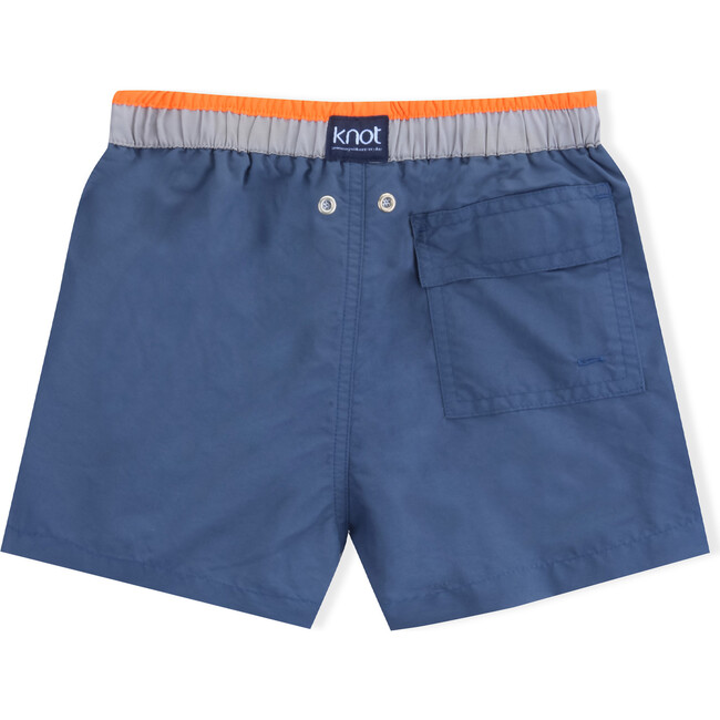 Swim Shorts, Blue - Swim Trunks - 3