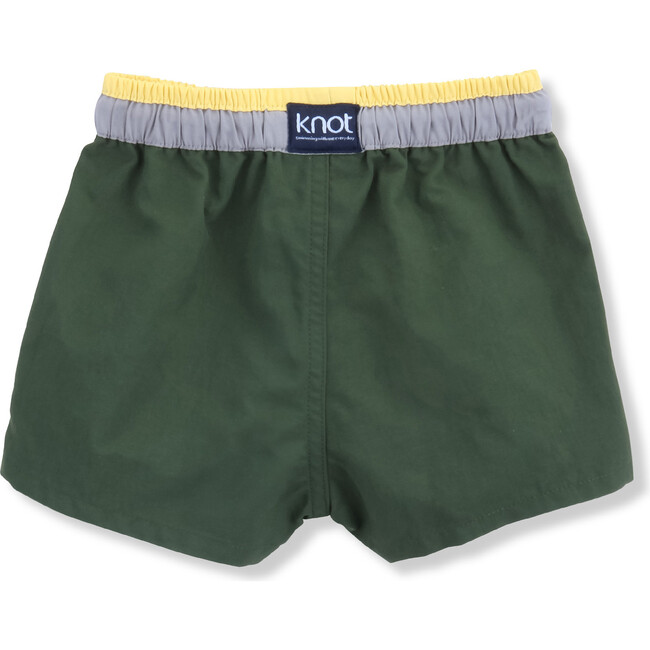 Baby Swim Shorts, Green - Swim Trunks - 3