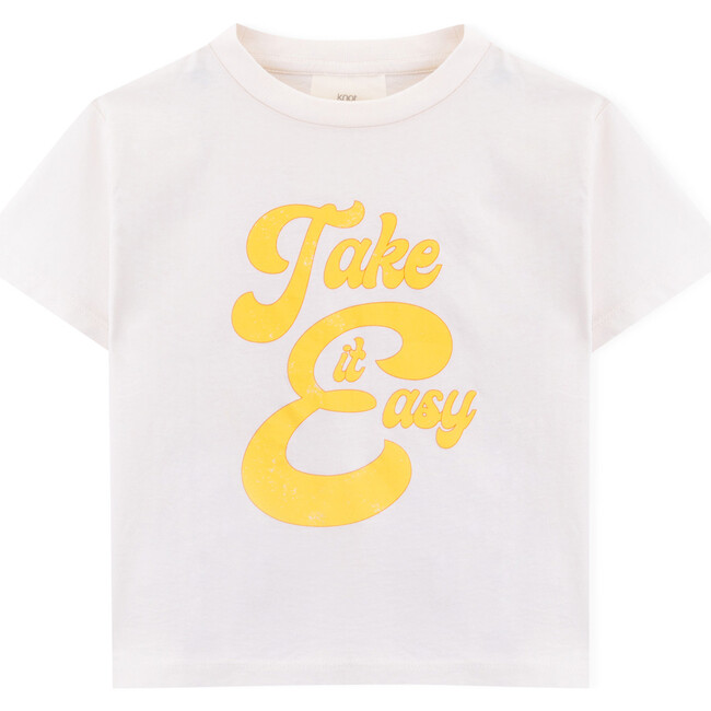 Take It Easy T-Shirt, White