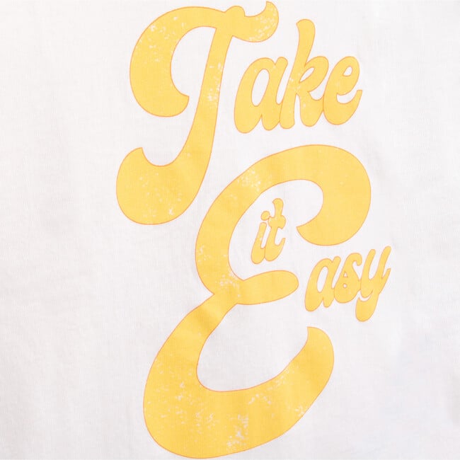 Take It Easy T-Shirt, White - T-Shirts - 2