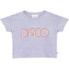 Disco T-shirt, Grey - T-Shirts - 1 - thumbnail