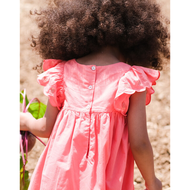 Strawberry Dress, Pink - Dresses - 6