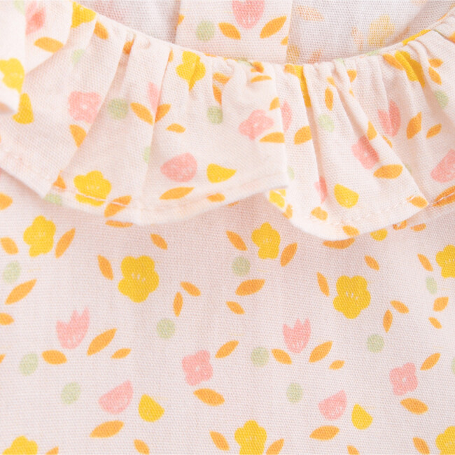 Baby Blouse Organic Cotton Flower Power, Florals - Blouses - 2