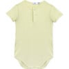 Body Baby Short Sleeve Quincy, Pale Green - Rompers - 1 - thumbnail