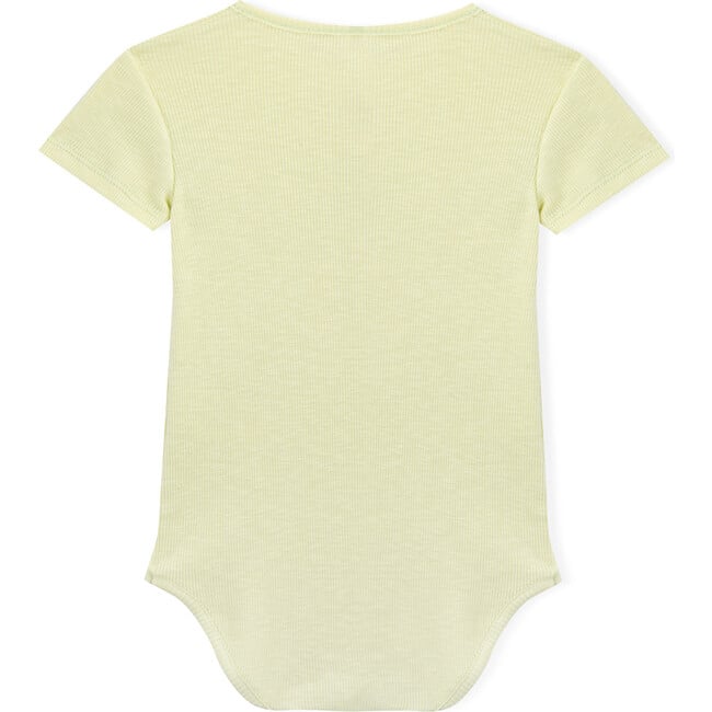 Body Baby Short Sleeve Quincy, Pale Green - Rompers - 3