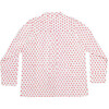 Women's Luna Pajama Set, Red & Pink - Pajamas - 2