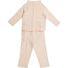 Lea Pajama Set, Crystal Pink - Pajamas - 1 - thumbnail